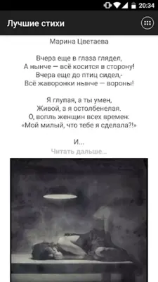 Лучшие стихи android App screenshot 5